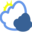 Anonymous simple weather symbols icon 32x32