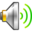 Audio volume high icon 32x32