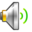 Audio volume medium icon 32x32