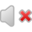 Audio volume muted icon 32x32