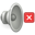 Audio volume muted icon 32x32