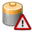 Battery caution icon 32x32