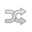 Media playlist shuffle icon 32x32