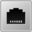 Network ethernet connected icon 32x32