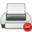 Printer error icon 32x32