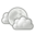 Weather few clouds night icon 32x32