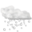 Weather hail icon 32x32