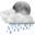 Weather showers night icon 32x32