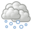 Weather snow icon 32x32