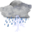 Weather storm night icon 32x32