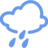 Anonymous simple weather symbols icon 48x48
