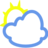 Anonymous simple weather symbols icon 48x48