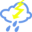 Anonymous simple weather symbols icon 48x48