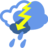 Anonymous simple weather symbols icon 48x48