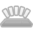 Keyboard brightness off icon 48x48