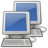 Network transmit receive icon 48x48