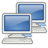 Network transmit receive icon 48x48