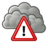 Weather severe alert icon 48x48