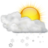 Weather snow scattered day icon 48x48