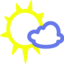 Anonymous simple weather symbols icon 64x64