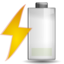 Battery charging low icon 64x64
