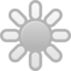 Display brightness off icon 64x64