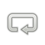 Media playlist repeat icon 64x64
