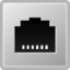 Network ethernet connected icon 64x64