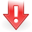 Software update urgent icon 64x64