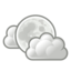 Weather few clouds night icon 64x64