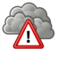 Weather severe alert icon 64x64