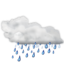Weather showers icon 64x64