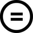 Licenses cc nd no derivatives icon