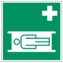 Pictogram din stretcher icon