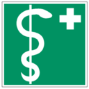 Pictogram din physician icon