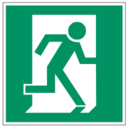 Pictogram din exit icon