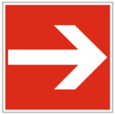 Pictogram din direction right icon