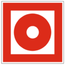 Pictogram din fire indicator icon