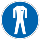 Pictogram din body protection icon