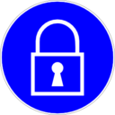 Pictogram din use lock icon