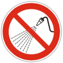 Pictogram din water usage icon