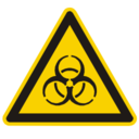 Pictogram din biohazard icon