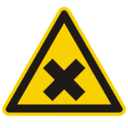 Pictogram din noxious or irritating materials icon
