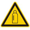 Pictogram din gas cylinders icon