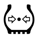 Pictograms aem maintain proper tire pressure icon