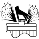 Pictograms aem hot fluid under pressure icon