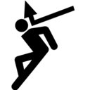 Pictograms aem large thrown or falling object icon