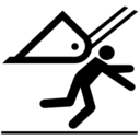 Pictograms aem crush of whole body loader bucket or lift arm icon