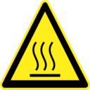 Pictograms hazard signs icon