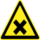 Pictograms hazard signs icon